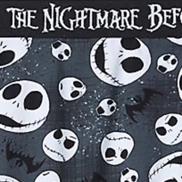 ❤️NWT VINTAGE TORRID PANTY NIGHTMARE BEFORE CHRISTMAS SKELLINGTON HALLOWEEN - Picture 2 of 14